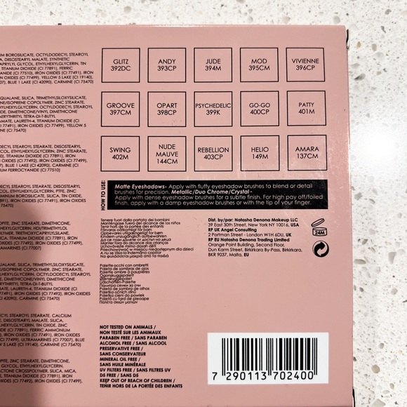 Retro Eyeshadow Palette - Picture 3 of 4